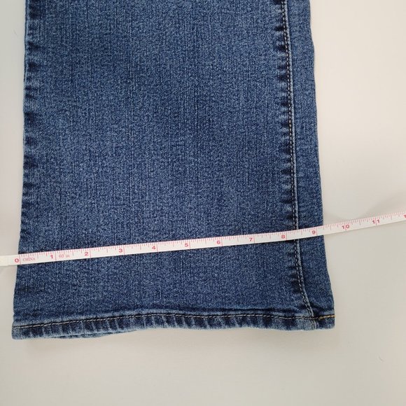 Levis Strauss Gold Signature Mid Rise Boot Cut Womens 14 Long - Picture 7 of 10